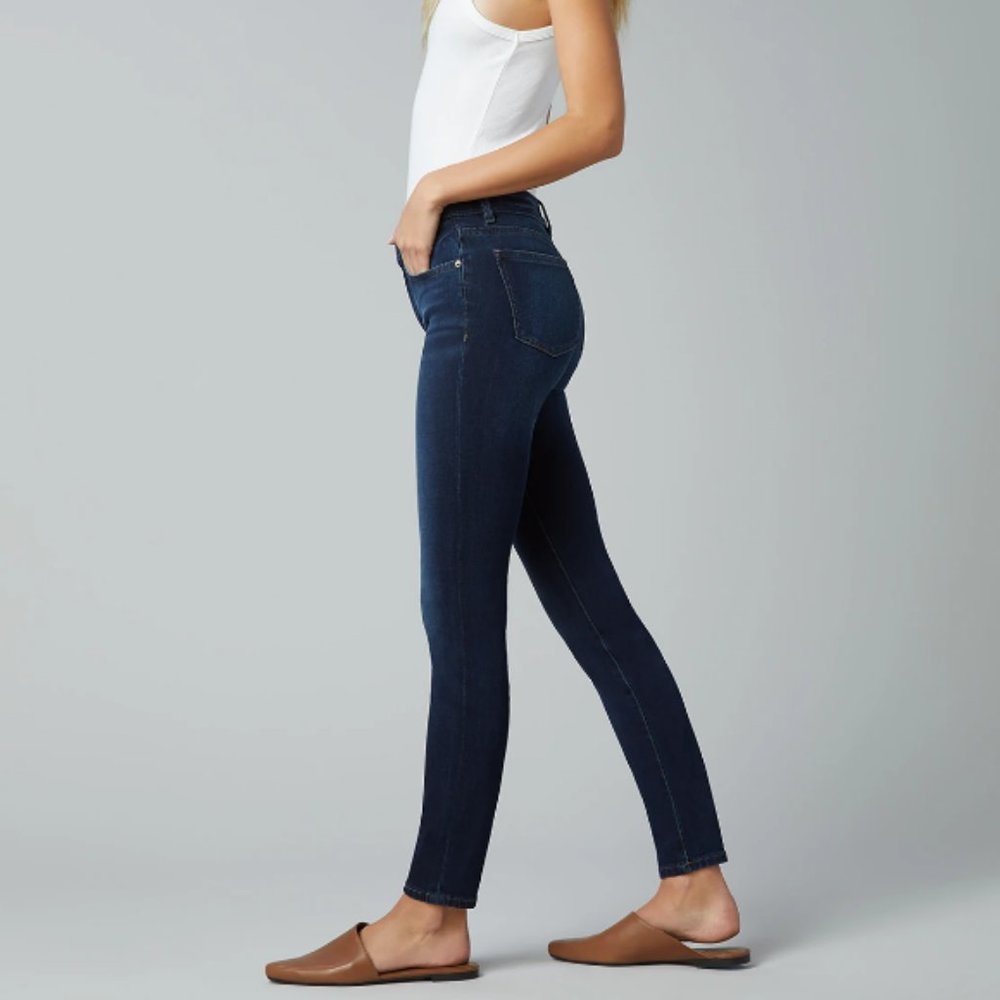 NWT DL1961 Florence Mid Rise Instasculpt Skinny Jeans Size 26 - Picture 3 of 9